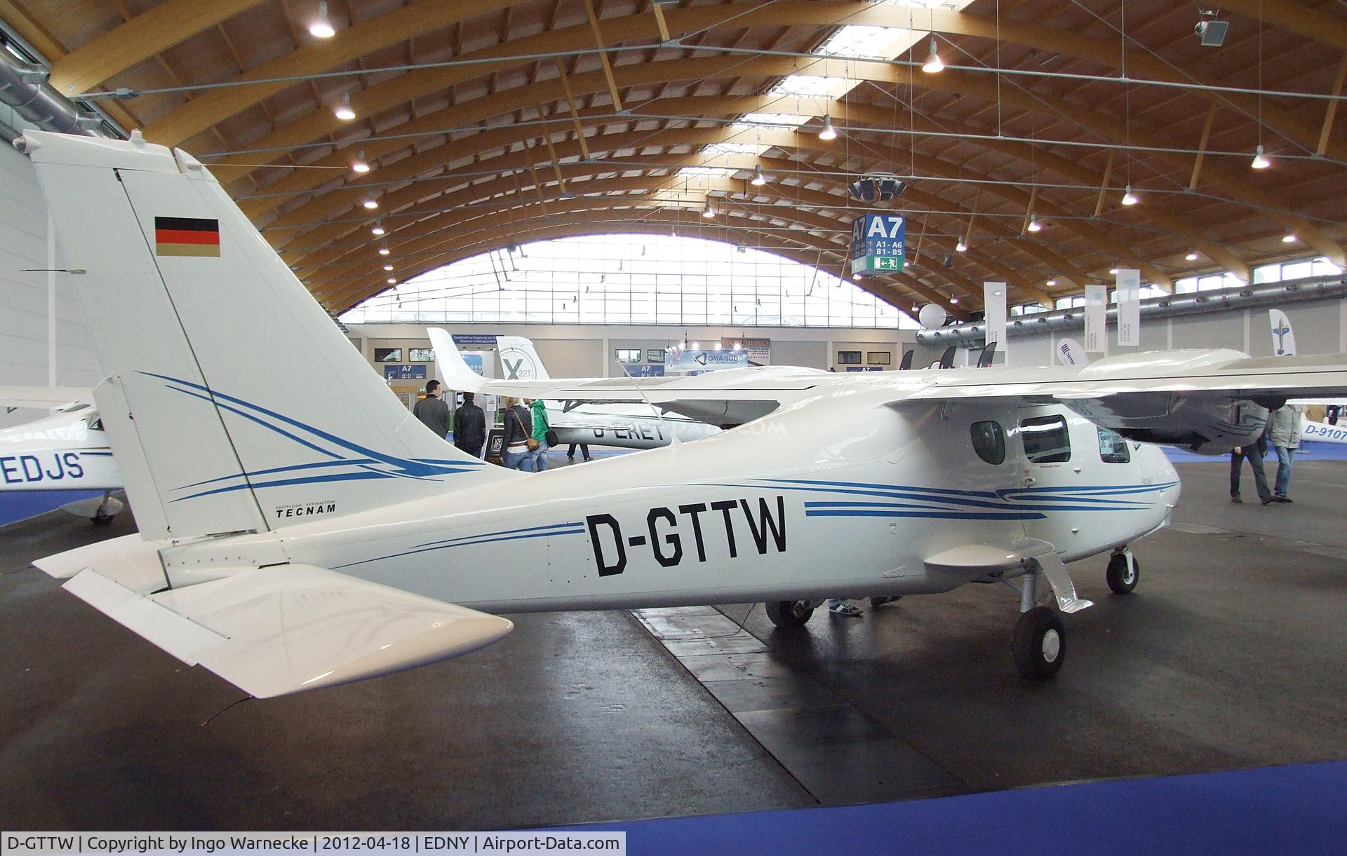 D-GTTW, Tecnam P-2006T C/N 034, Tecnam P2006T at the AERO 2012, Friedrichshafen