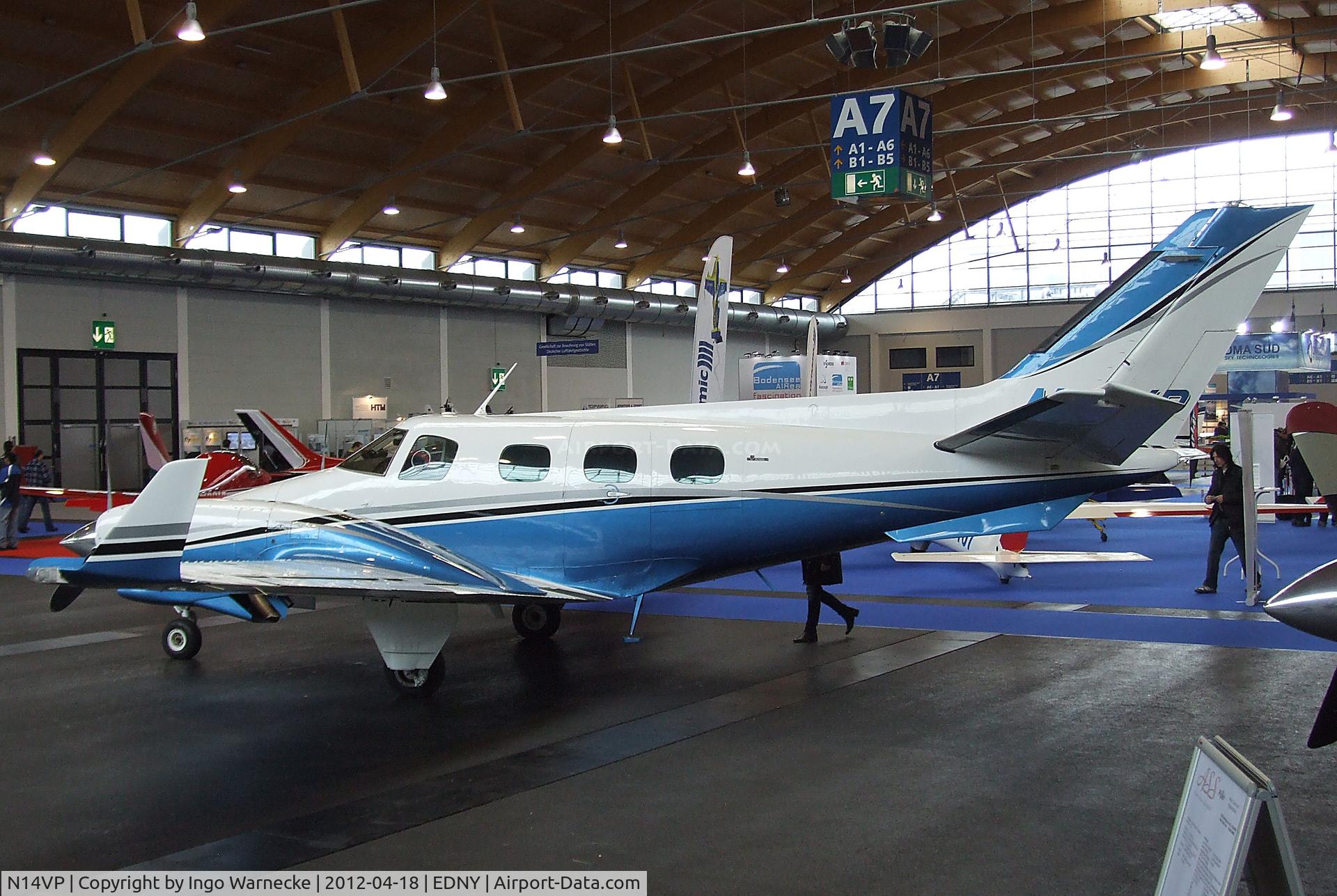 N14VP, 1981 Beech B-60 Duke C/N P-576, Beechcraft B60 Duke at the AERO 2012, Friedrichshafen