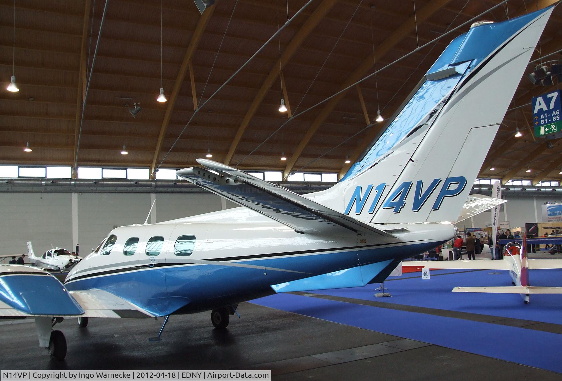 N14VP, 1981 Beech B-60 Duke C/N P-576, Beechcraft B60 Duke at the AERO 2012, Friedrichshafen