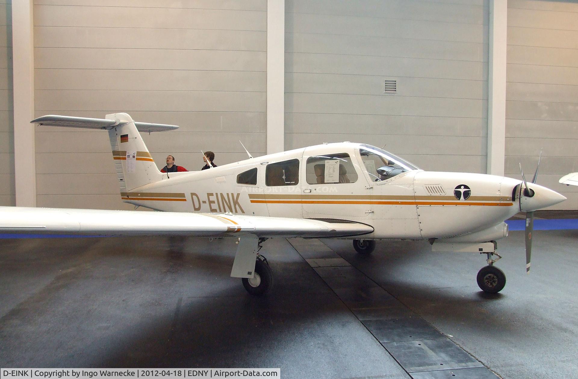 D-EINK, 1983 Piper PA-28RT-201T Turbo Arrow IV Arrow IV C/N 28R-8331034, Piper PA-28RT-201T Turbo Arrow IV at the AERO 2012, Friedrichshafen
