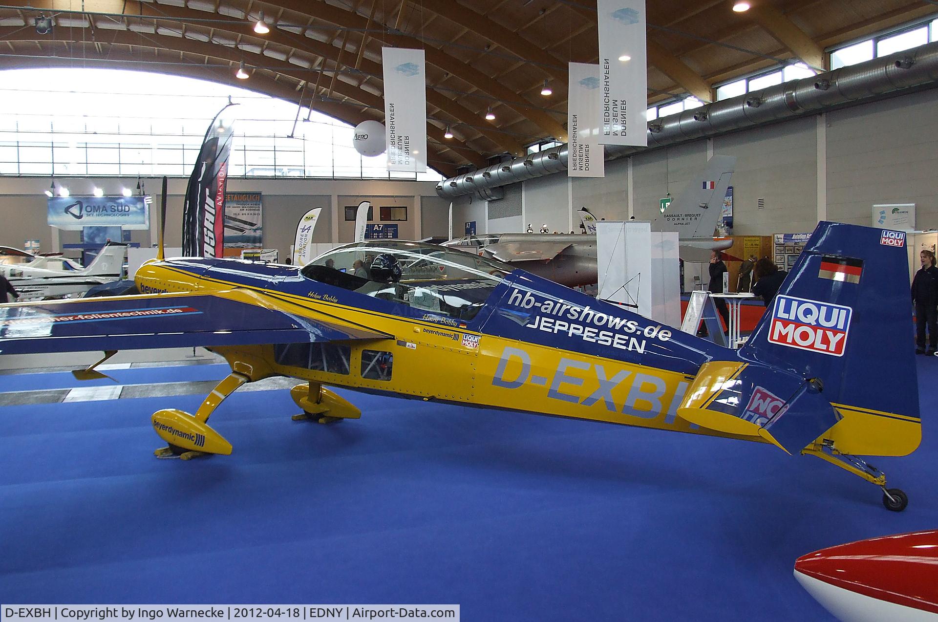 D-EXBH, 1995 Extra EA-300 C/N 057, Extra EA-300 at the AERO 2012, Friedrichshafen