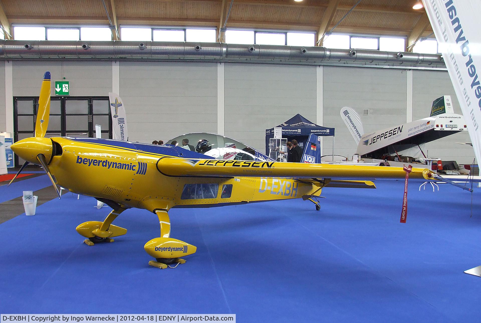 D-EXBH, 1995 Extra EA-300 C/N 057, Extra EA-300 at the AERO 2012, Friedrichshafen