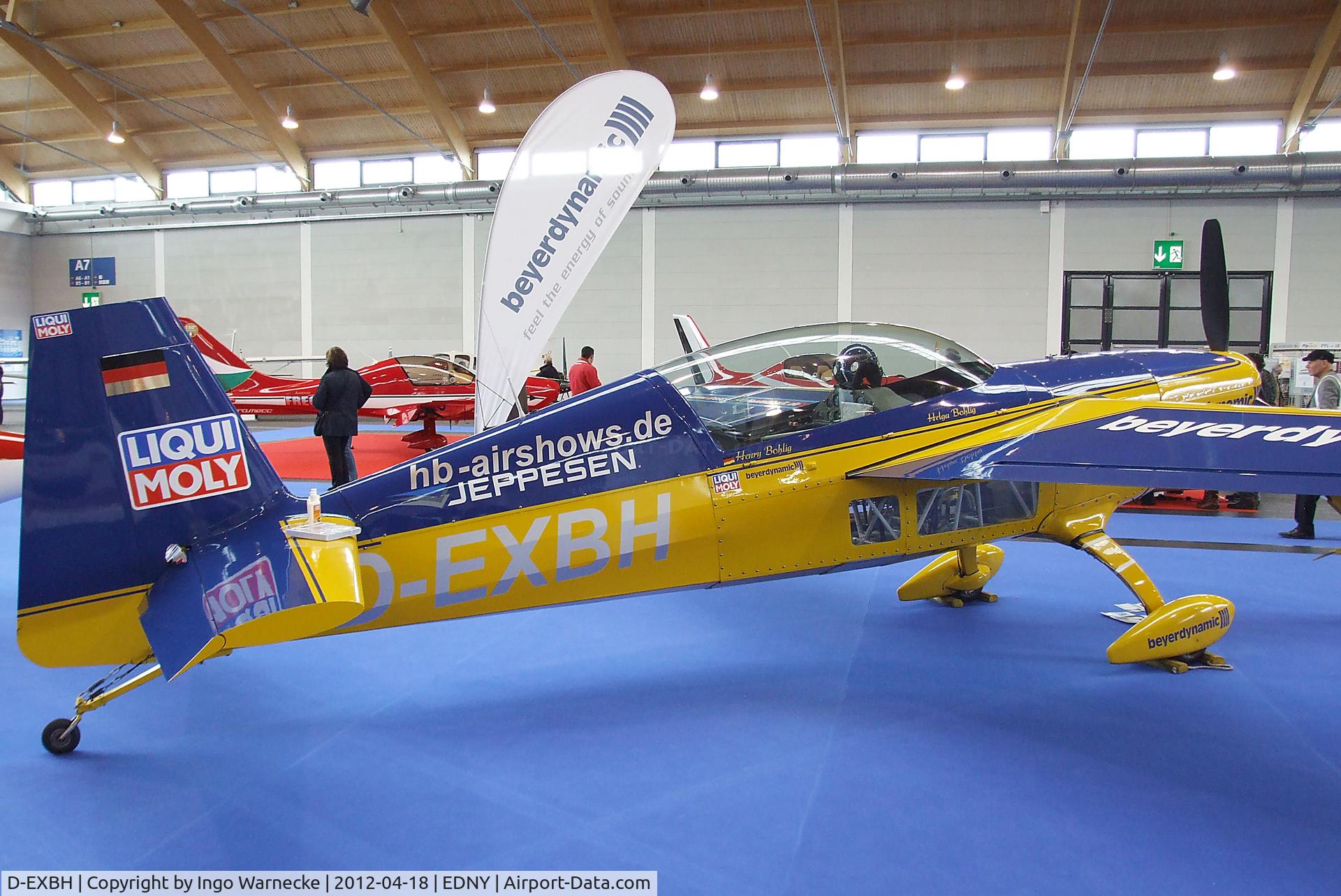 D-EXBH, 1995 Extra EA-300 C/N 057, Extra EA-300 at the AERO 2012, Friedrichshafen