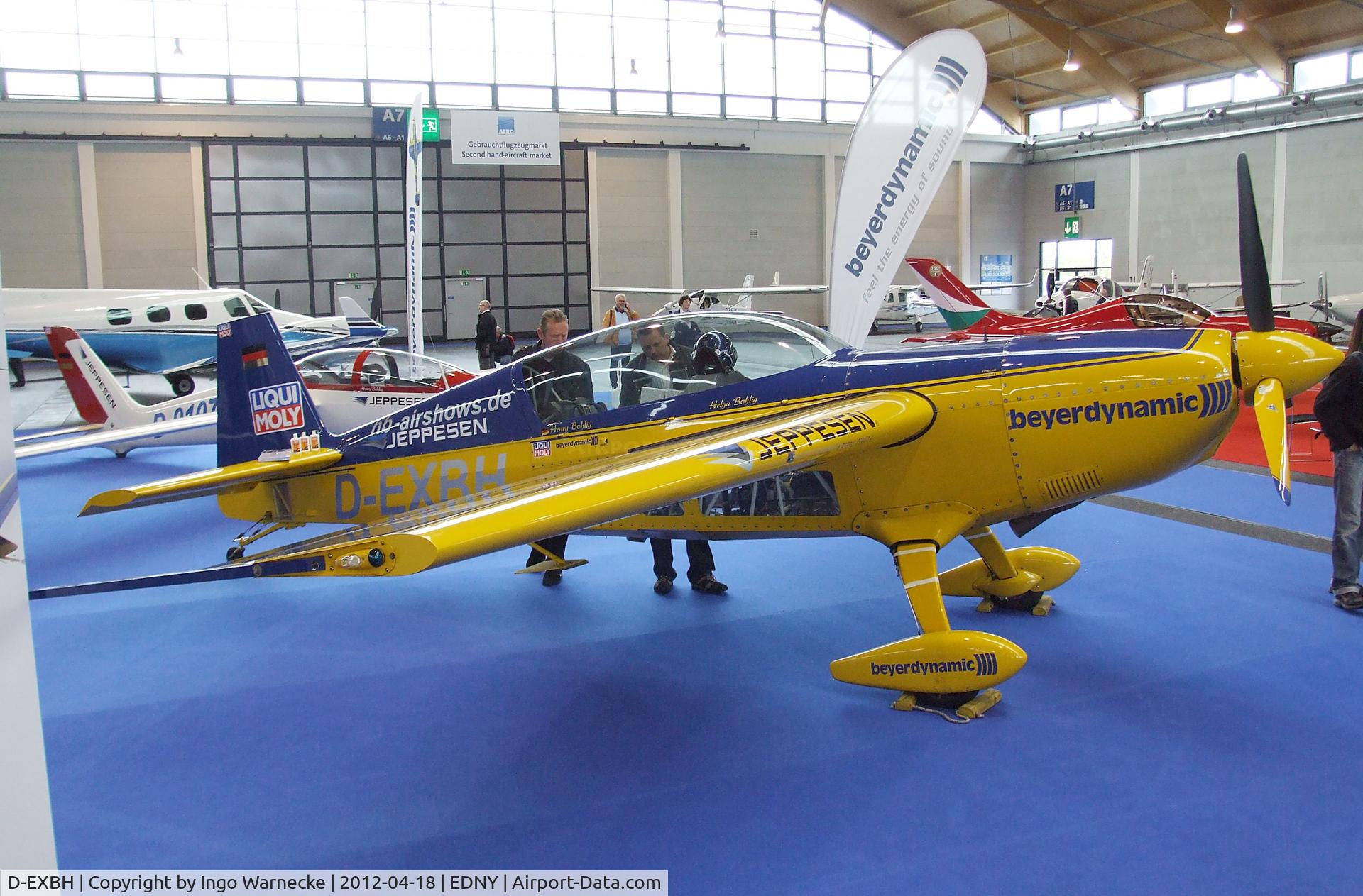 D-EXBH, 1995 Extra EA-300 C/N 057, Extra EA-300 at the AERO 2012, Friedrichshafen