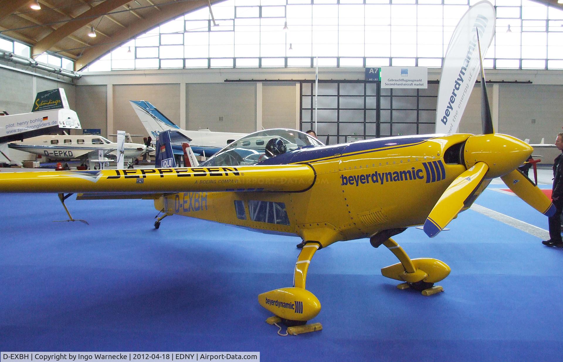 D-EXBH, 1995 Extra EA-300 C/N 057, Extra EA-300 at the AERO 2012, Friedrichshafen