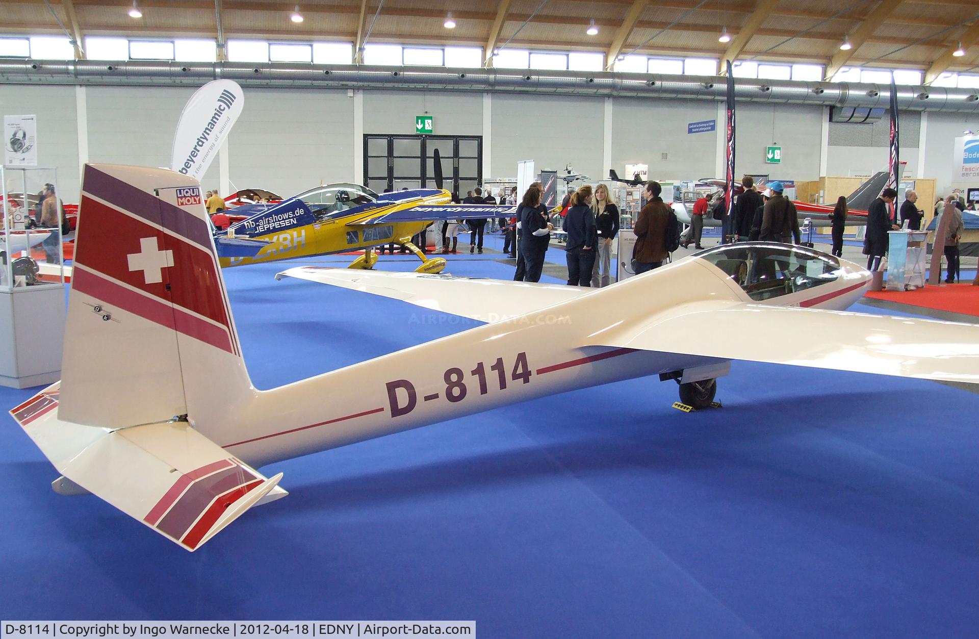 D-8114, Marganski Swift S-1 C/N 109, Marganski Swift S-1 at the AERO 2012, Friedrichshafen