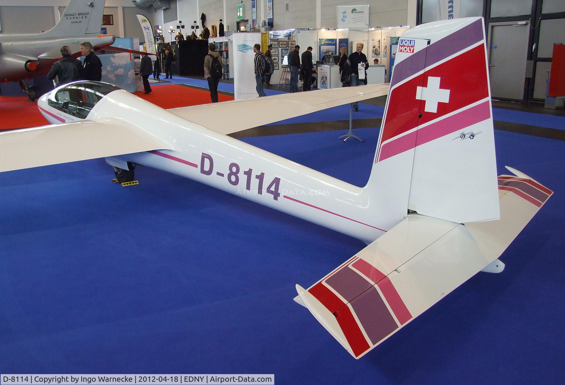 D-8114, Marganski Swift S-1 C/N 109, Marganski Swift S-1 at the AERO 2012, Friedrichshafen