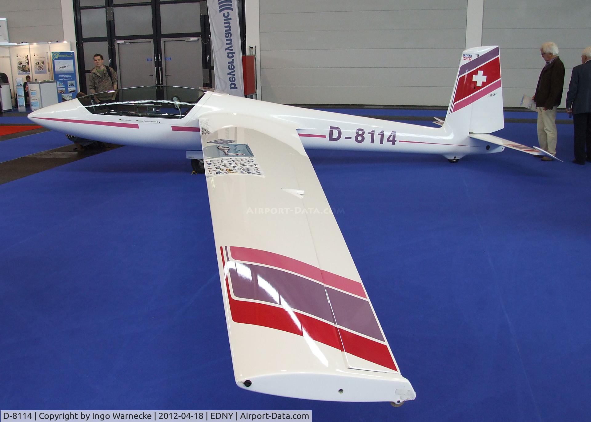 D-8114, Marganski Swift S-1 C/N 109, Marganski Swift S-1 at the AERO 2012, Friedrichshafen