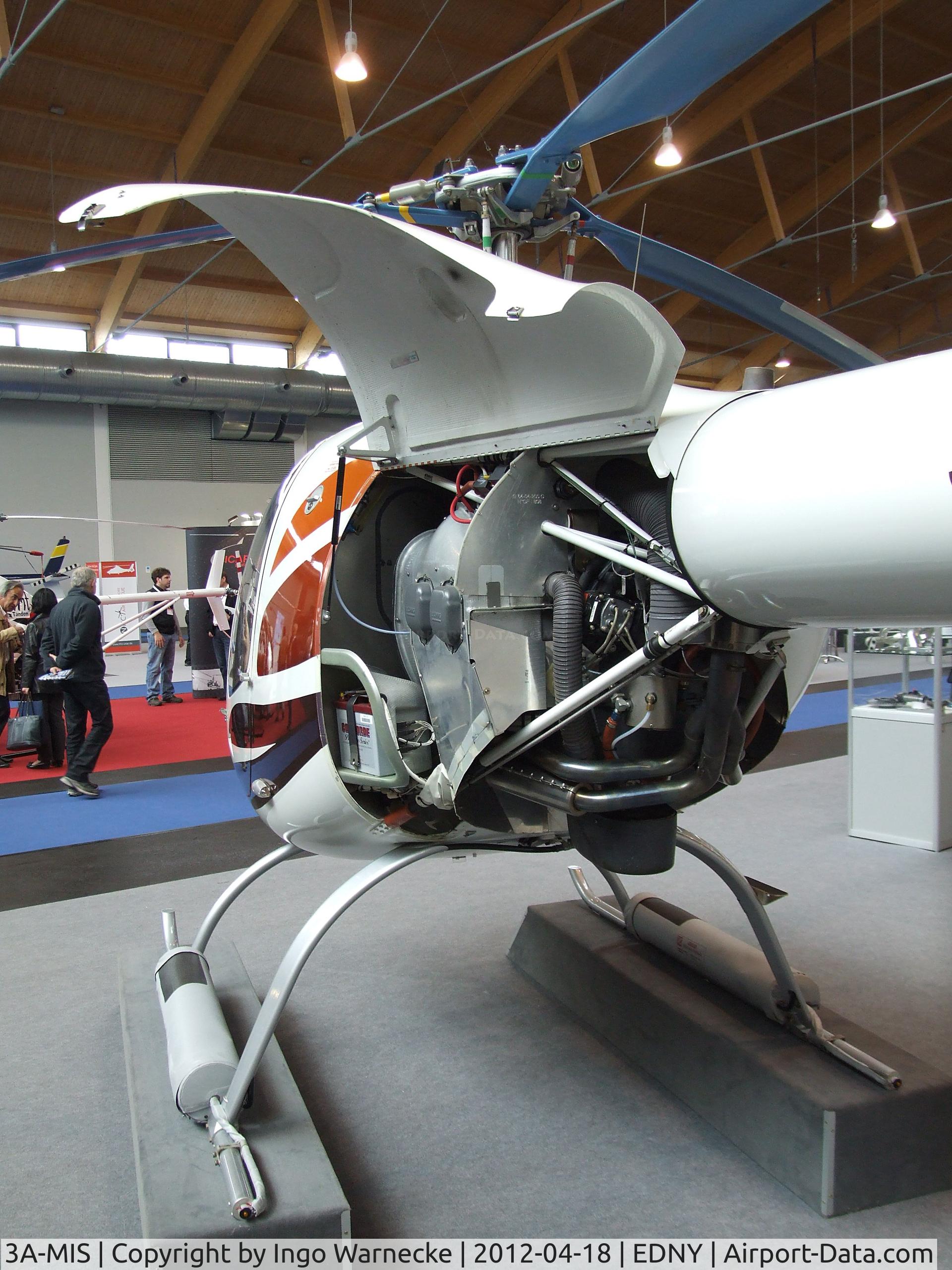 3A-MIS, Guimbal Cabri G2 C/N 1008, Guimbal Cabri G2 at the AERO 2012, Friedrichshafen
