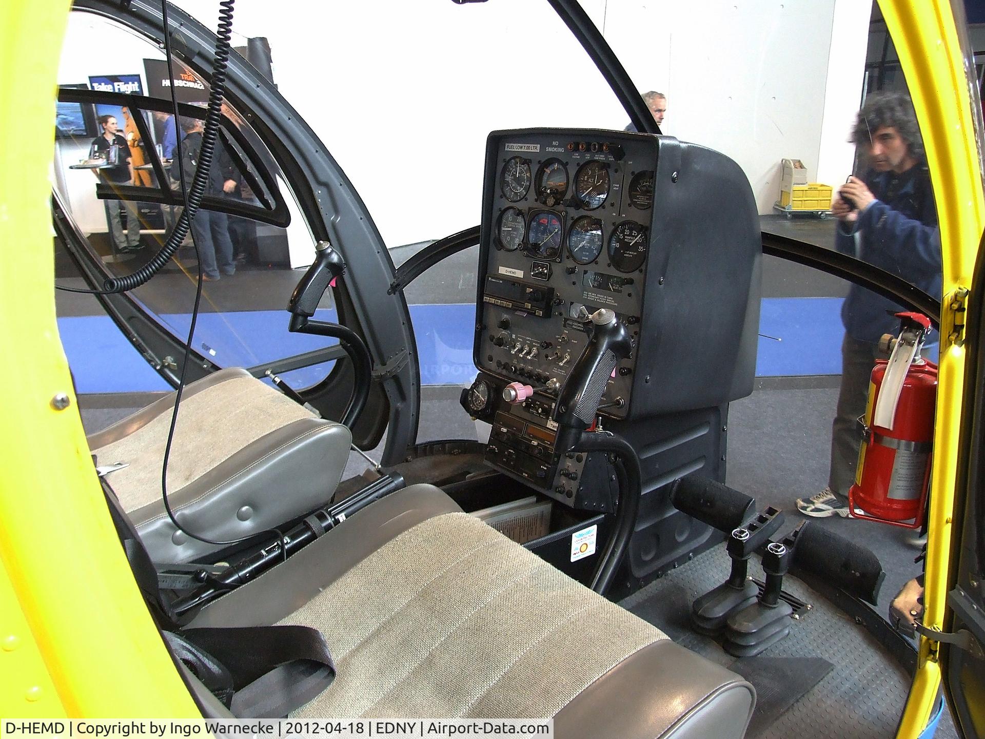 D-HEMD, Schweizer 269 C-1 C/N 0060, Schweizer 269 C-1 at the AERO 2012, Friedrichshafen  #c