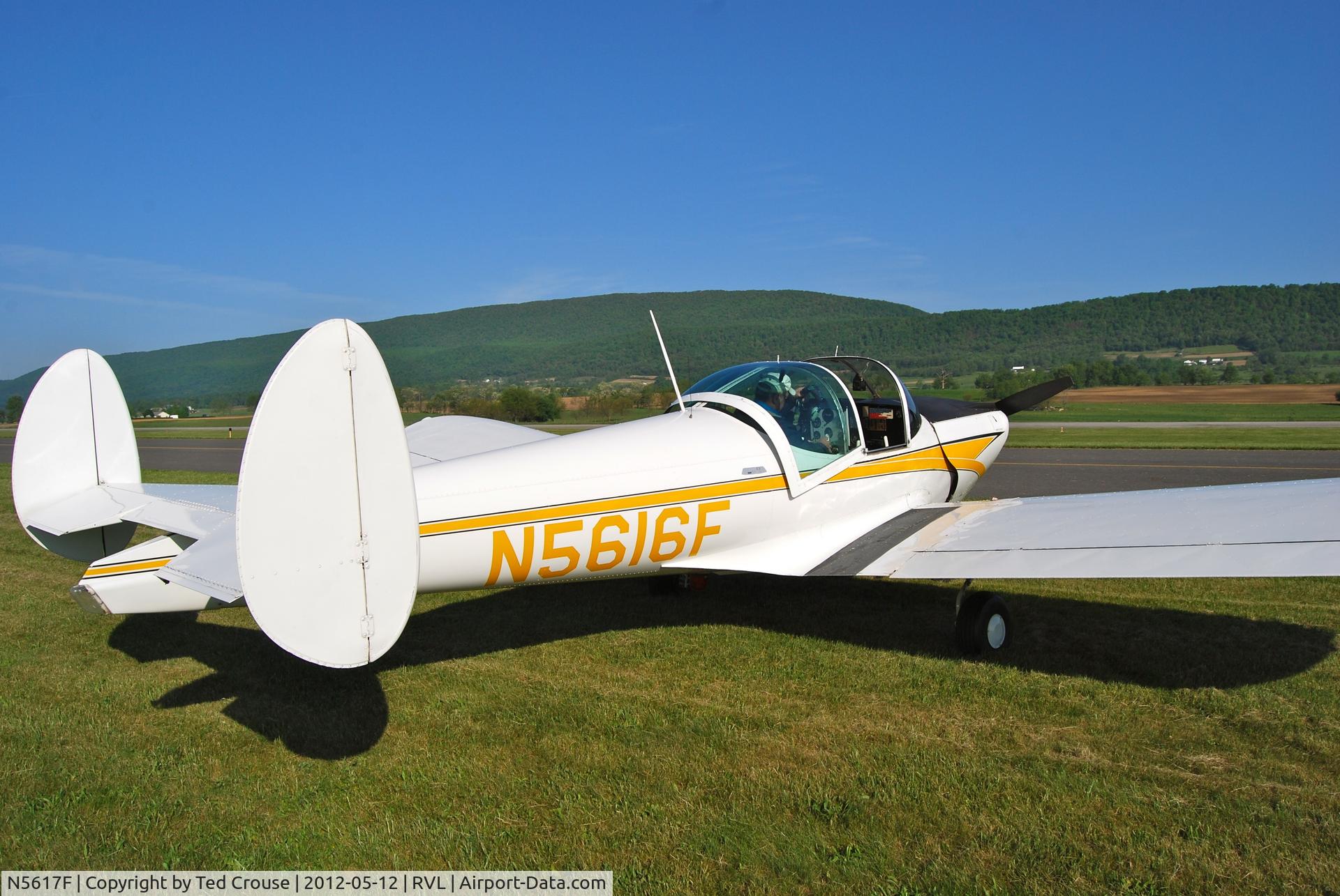 N5617F, 1966 Alon A2 Aircoupe C/N A-217, 2 place sport aircraft