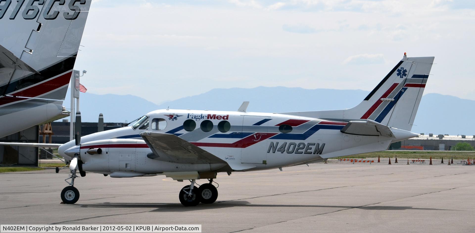 N402EM, 1980 Beech C90 King Air C/N LJ-914, Pueblo