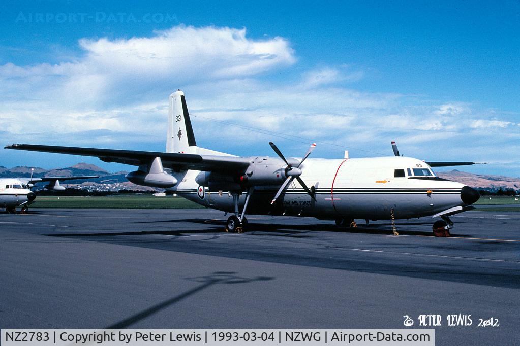 NZ2783, 1961 Fokker F.27-100 Friendship C/N 10169, RNZAF Navigation and Air Electronics Training Squadron