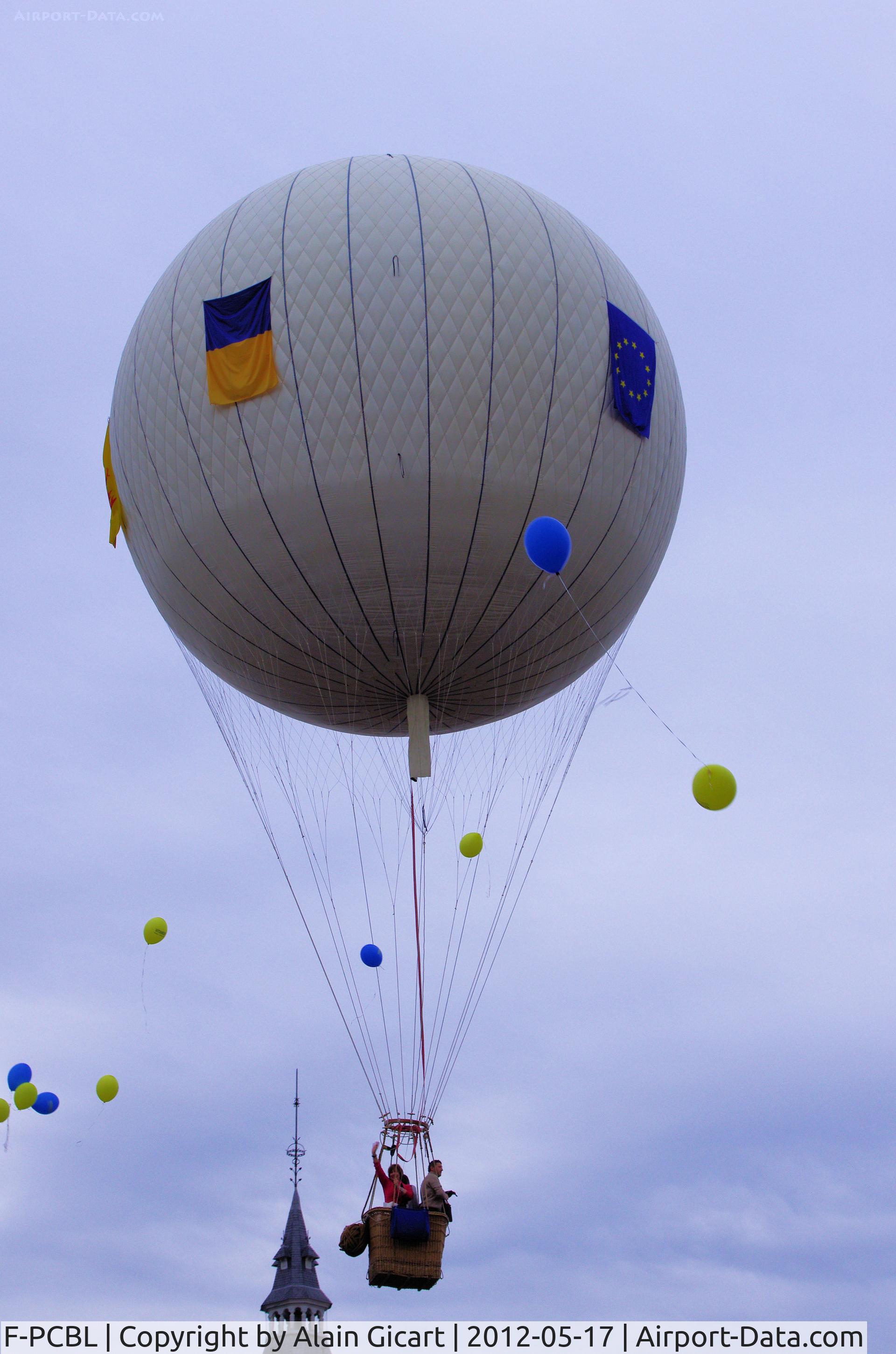 F-PCBL, Club Des Ballons Libres C.B.L.N. XW 500 C/N 01, Fête de l'ascension -Saint-Ghislain Belgium