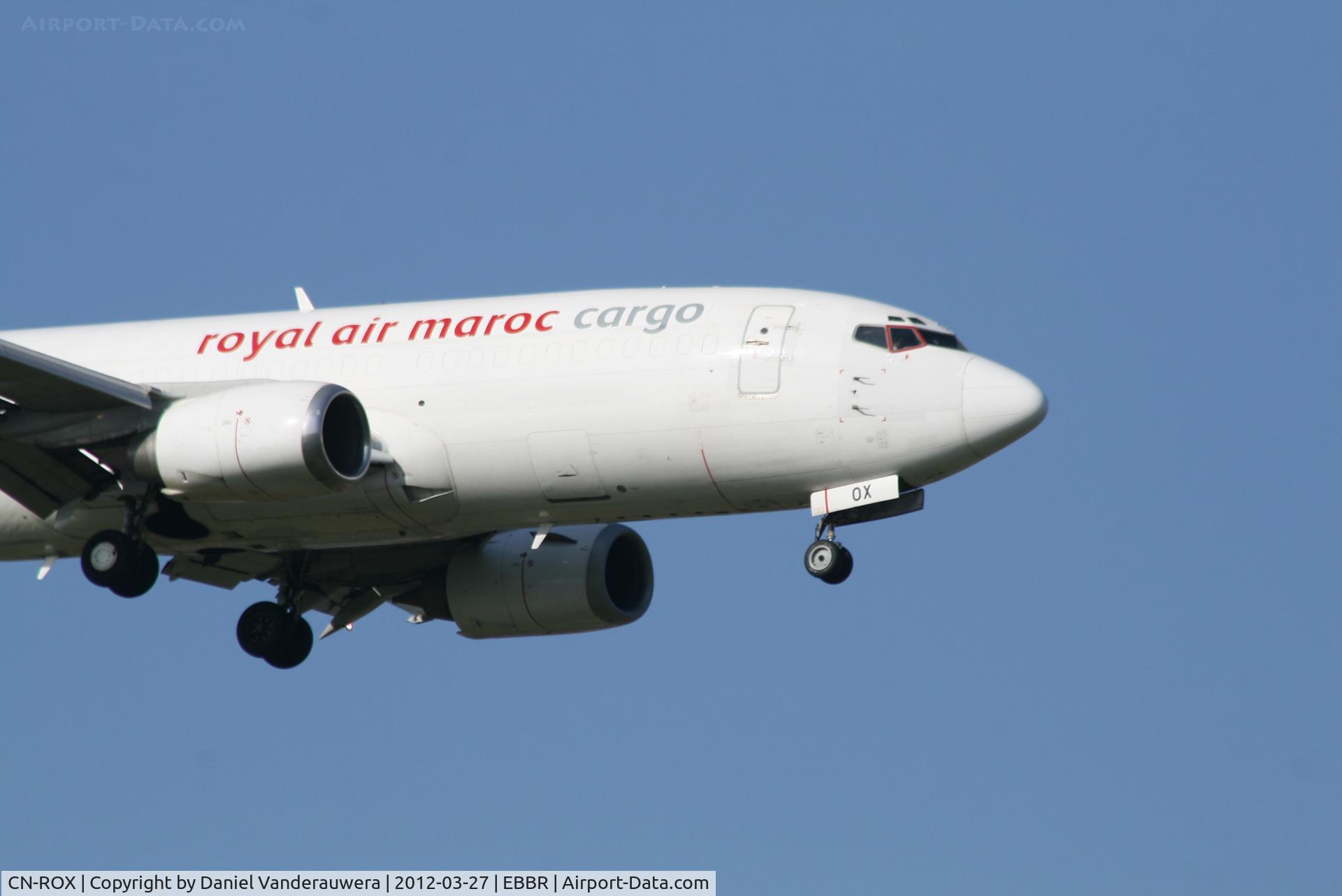 CN-ROX, 1988 Boeing 737-3M8 C/N 24020, Arrival to RWY 02