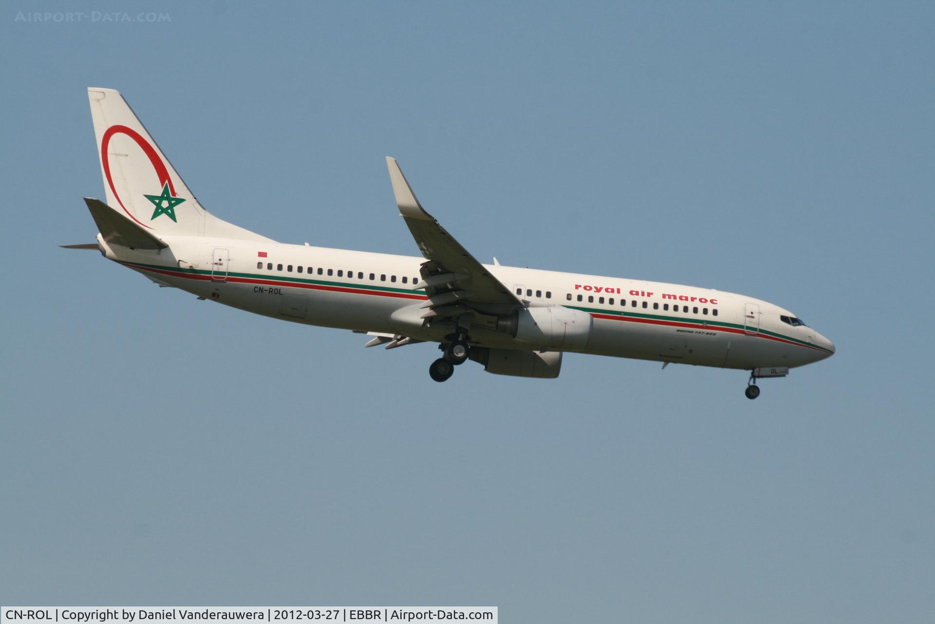 CN-ROL, 2007 Boeing 737-8B6 C/N 33065, Flight AT682 is descending to RWY 02