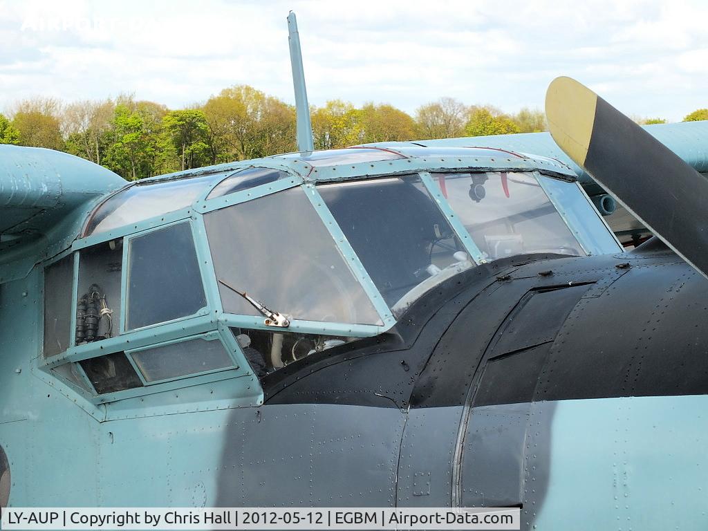 LY-AUP, 1984 Antonov An-2R C/N 1G206-49, close up of the cockpit