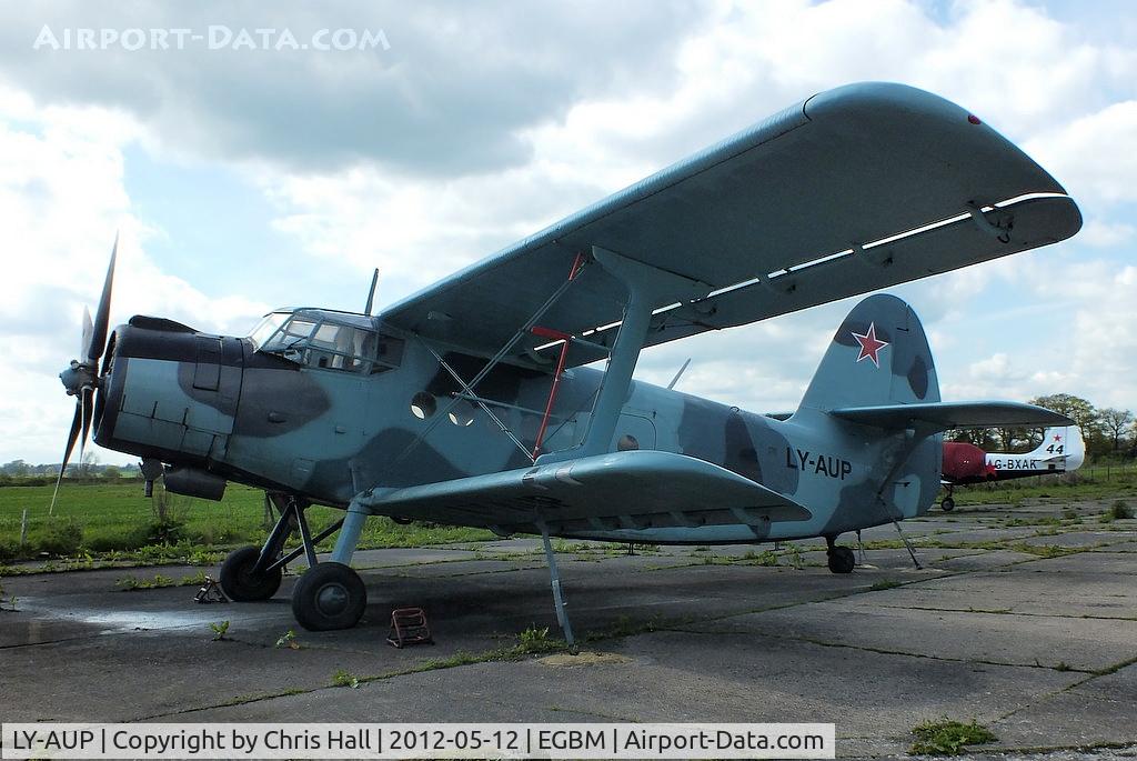 LY-AUP, 1984 Antonov An-2R C/N 1G206-49, Air Unique's An-2 based at Tatenhill
