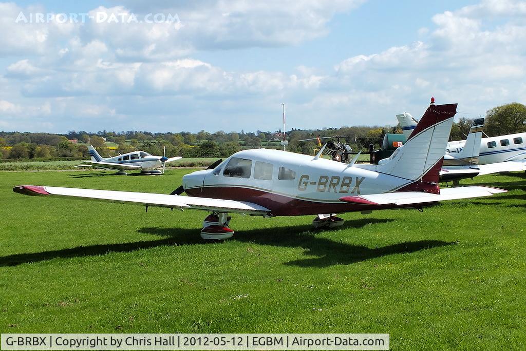 G-BRBX, 1976 Piper PA-28-181 Cherokee Archer II C/N 28-7690185, based at Tatenhill