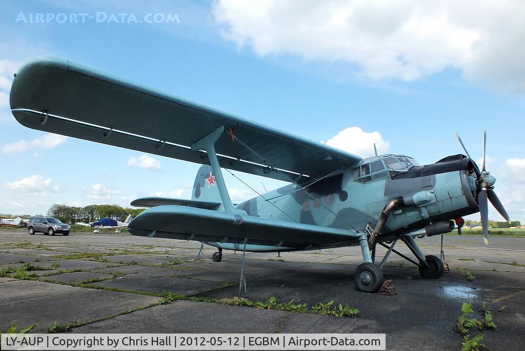 LY-AUP, 1984 Antonov An-2R C/N 1G206-49, Air Unique's An-2 based at Tatenhill