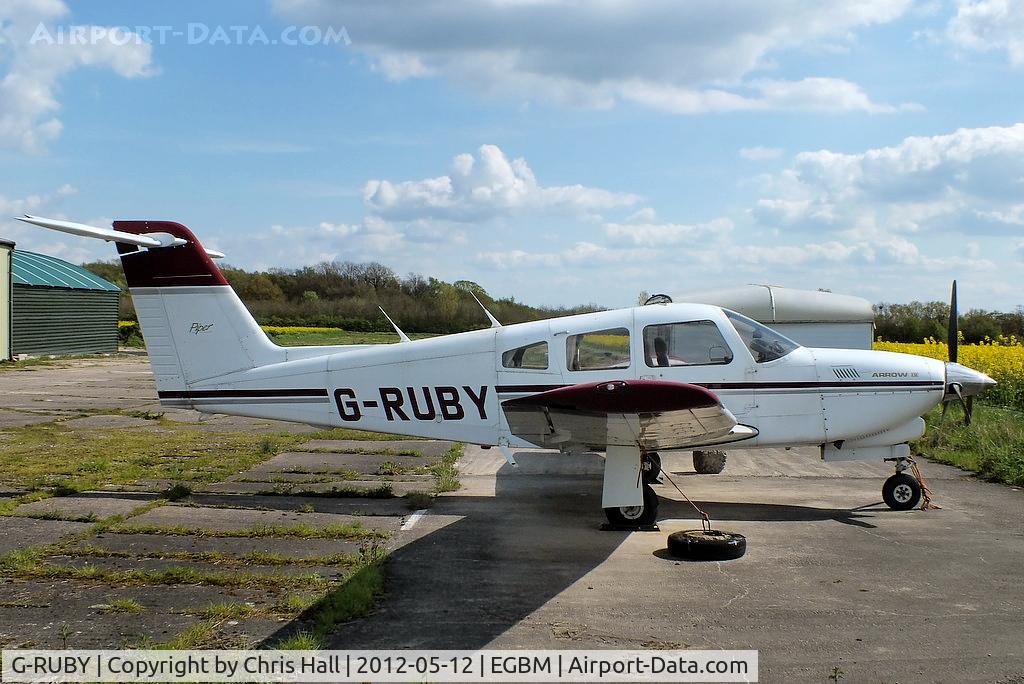 G-RUBY, 1983 Piper PA-28RT-201T Turbo Arrow IV C/N 28R-8331037, based at Tatenhill