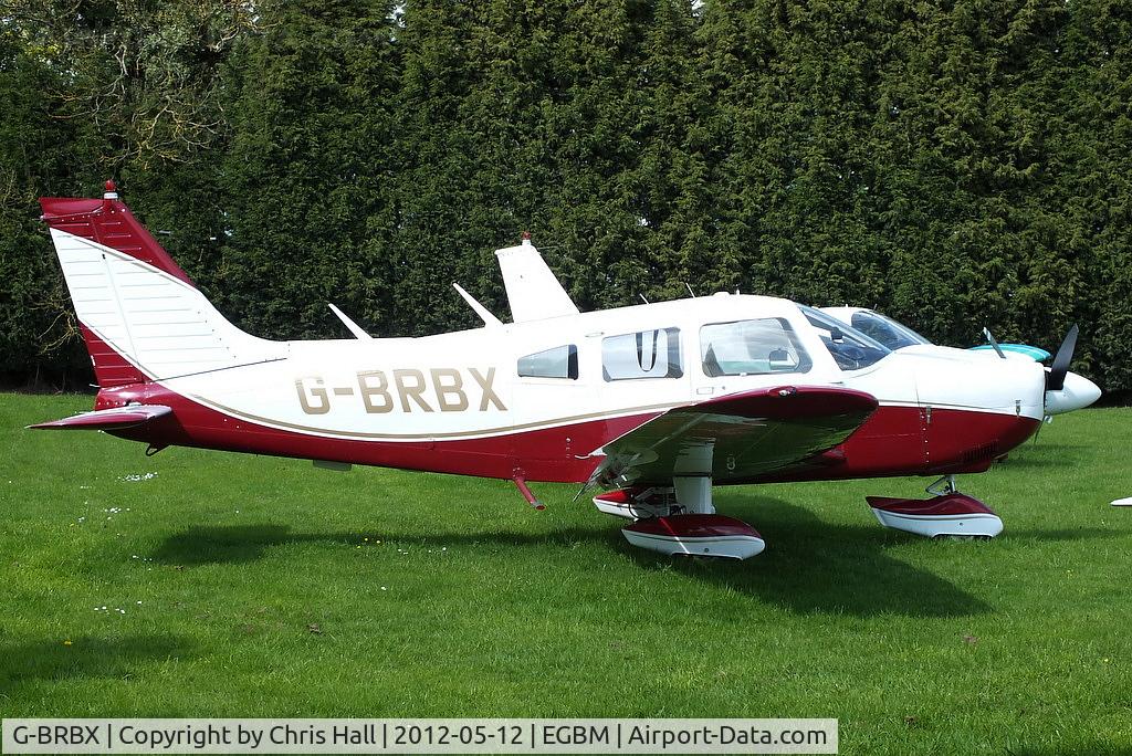 G-BRBX, 1976 Piper PA-28-181 Cherokee Archer II C/N 28-7690185, based at Tatenhill