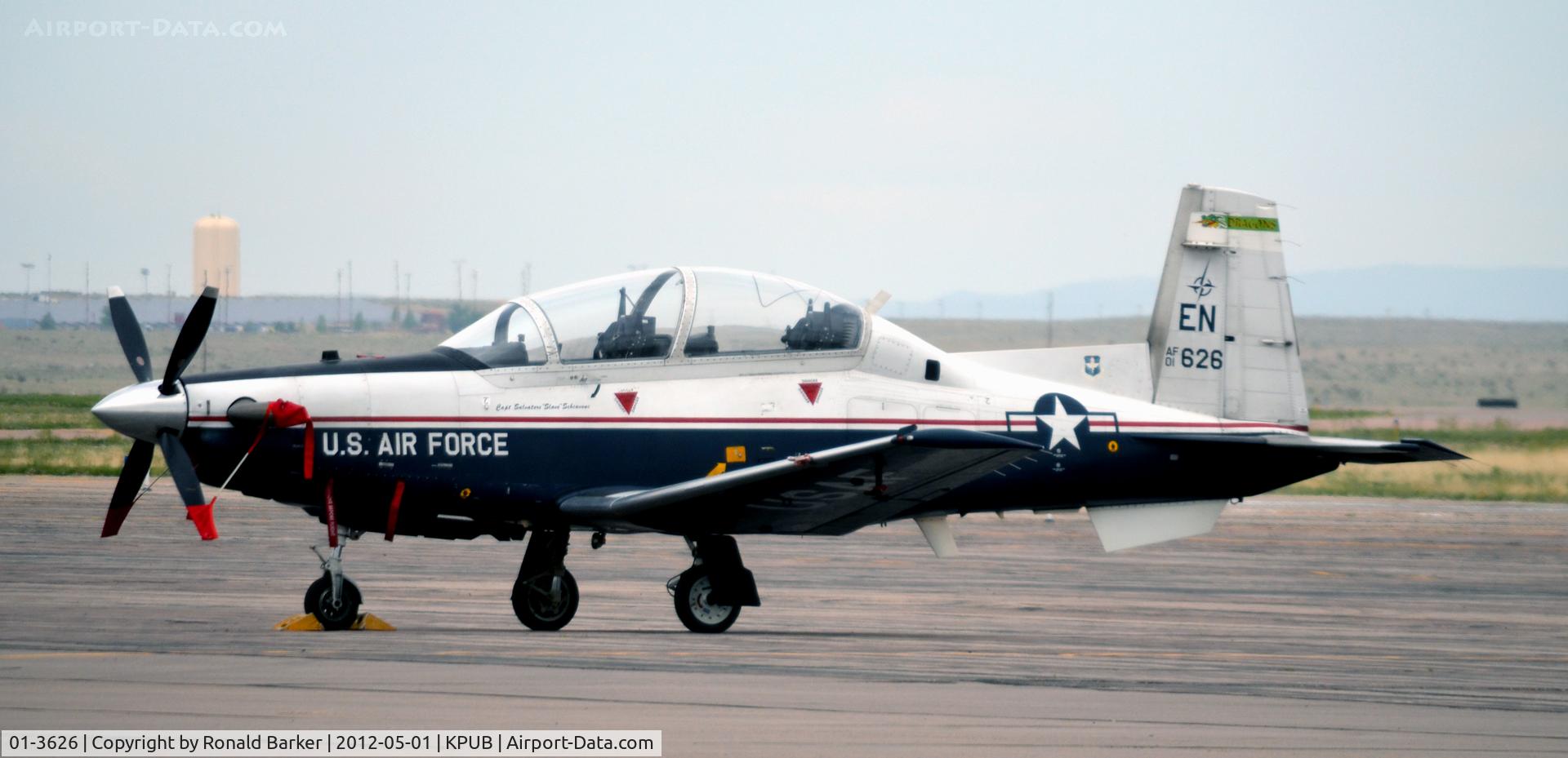 01-3626, 2001 Raytheon T-6A Texan II C/N PT-159, Pueblo