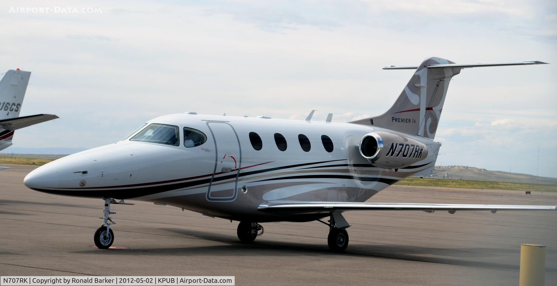 N707RK, 2011 Hawker Beechcraft 390 Premier 1A C/N RB-283, Pueblo