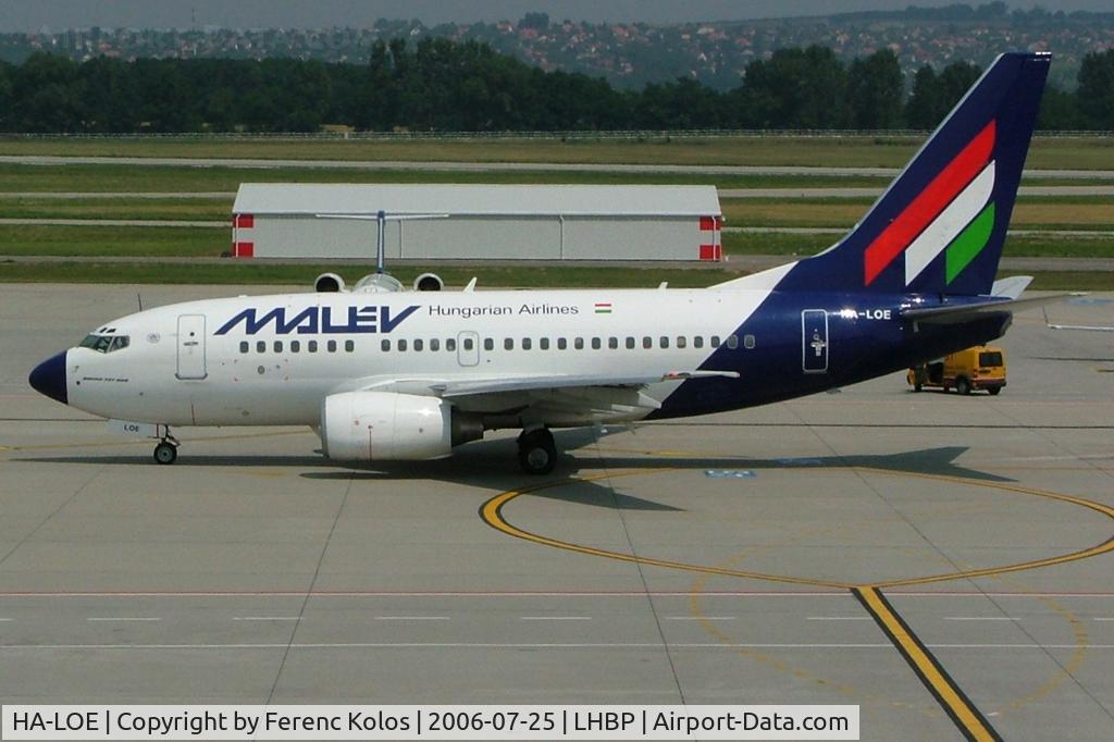 HA-LOE, 2003 Boeing 737-6Q8 C/N 28260, Ferihegy