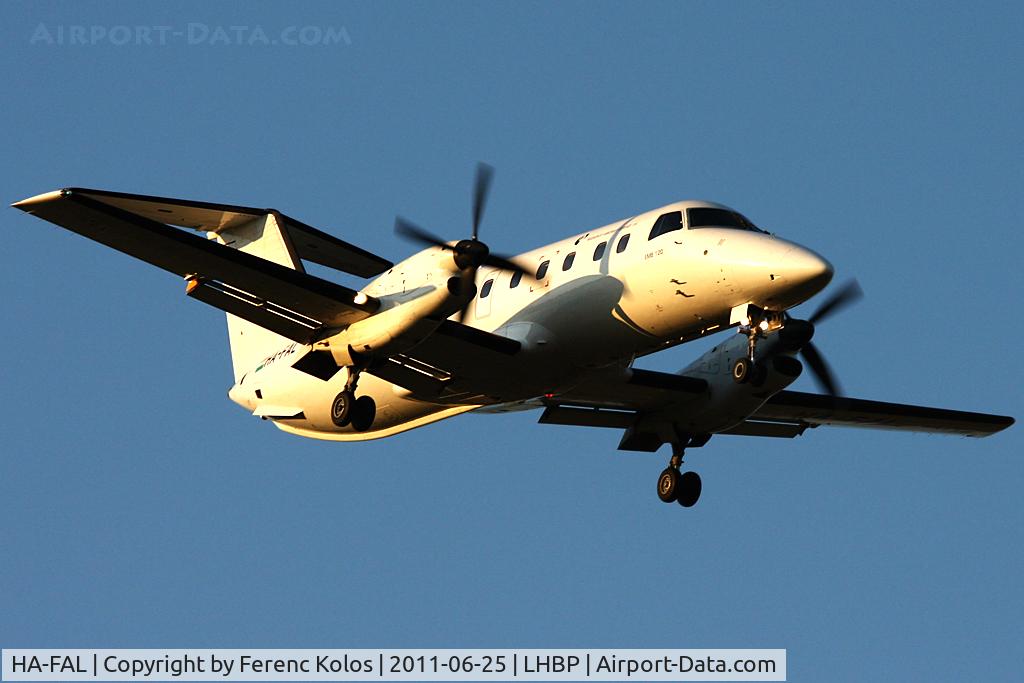 HA-FAL, 1990 Embraer EMB-120 Brasilia C/N 120176, Ferihegy