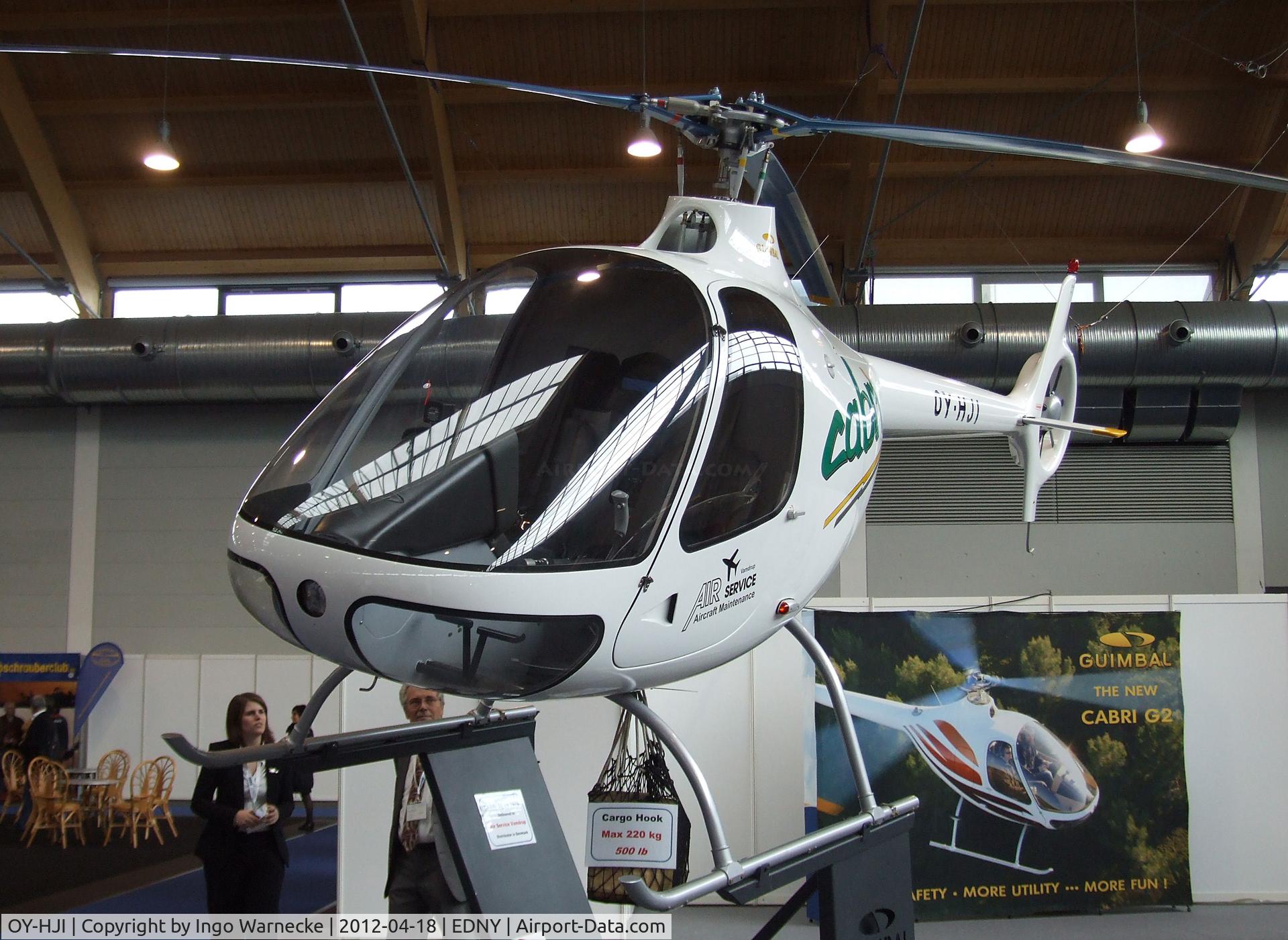 OY-HJI, 2012 Guimbal Cabri G2 C/N 1036, Guimbal Cabri  G2 at the AERO 2012, Friedrichshafen