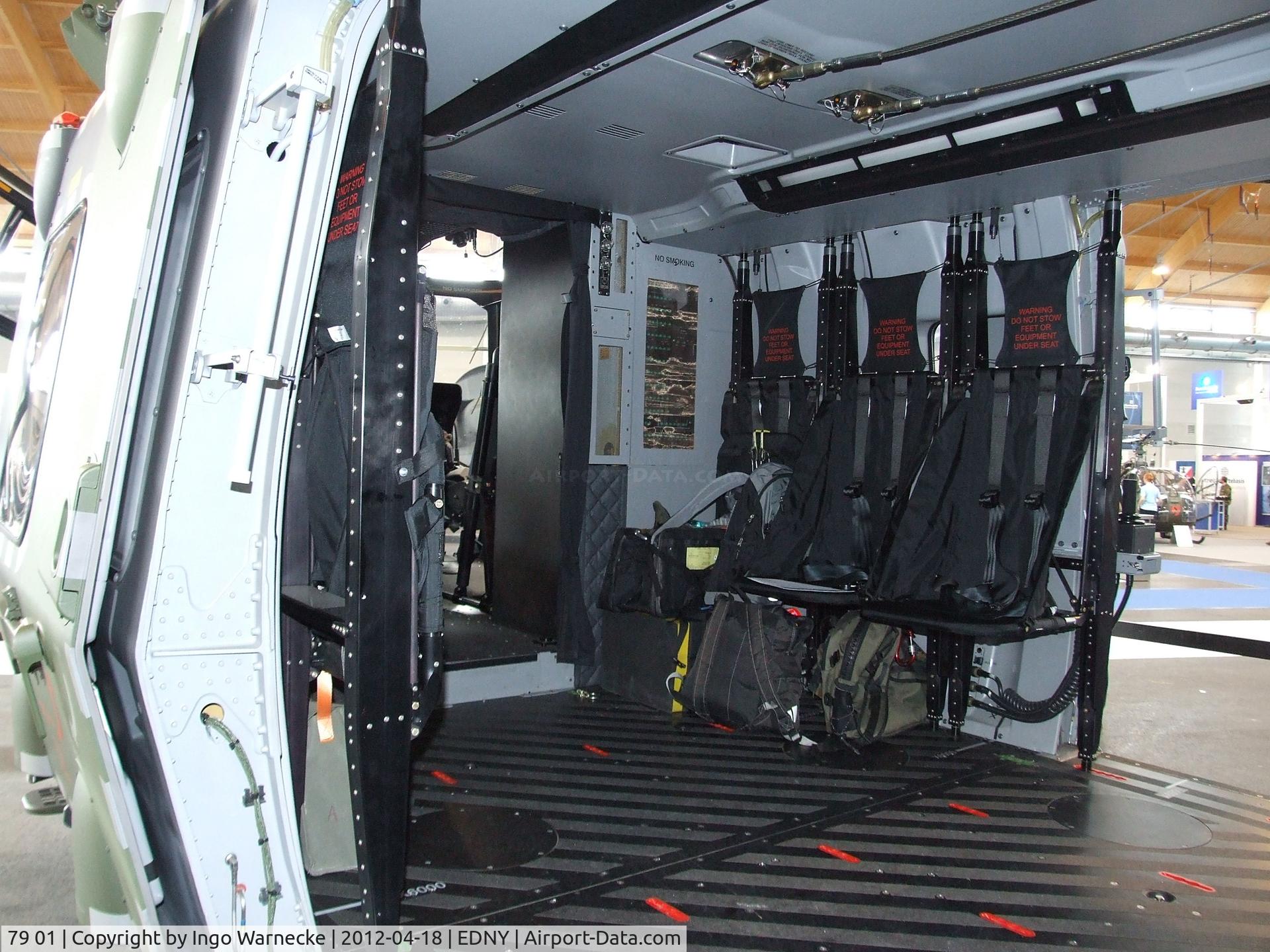79 01, NHI NH-90 TTH Caiman C/N 1003/GEAF01, NHI NH90 TTH of the German air force (Luftwaffe) at the AERO 2012, Friedrichshafen  #i