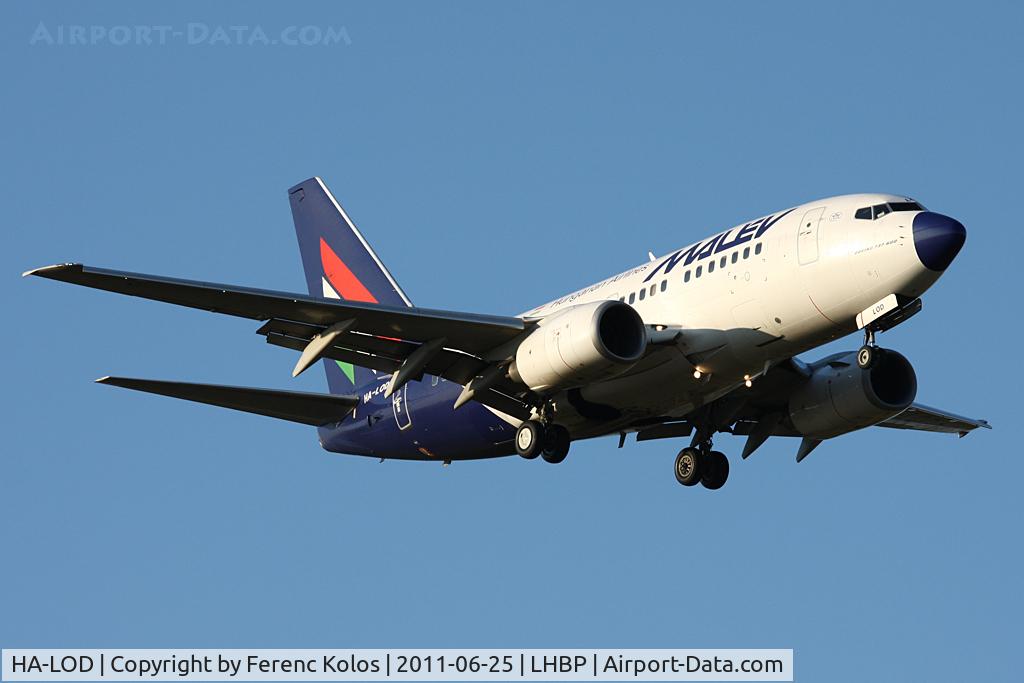 HA-LOD, 2003 Boeing 737-6Q8 C/N 28259, Ferihegy