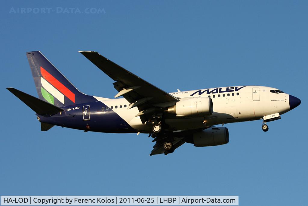 HA-LOD, 2003 Boeing 737-6Q8 C/N 28259, Ferihegy
