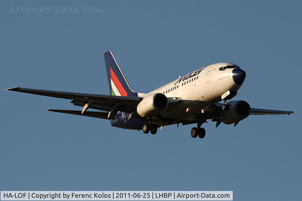 HA-LOF, 2003 Boeing 737-6Q8 C/N 29348, Ferihegy