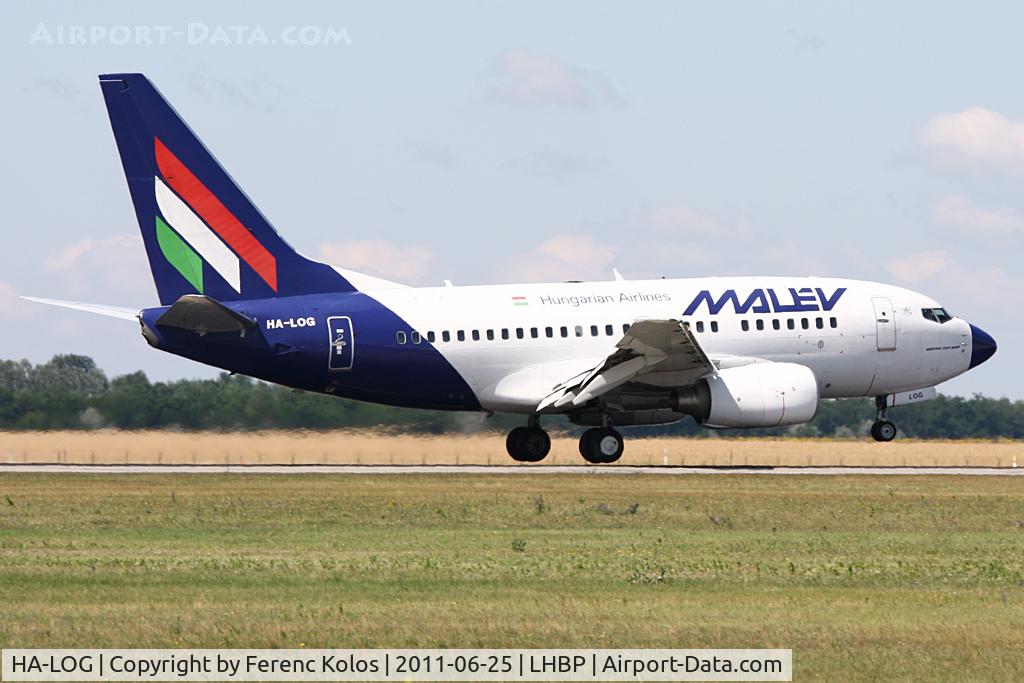 HA-LOG, 2004 Boeing 737-6Q8 C/N 28261, Ferihegy