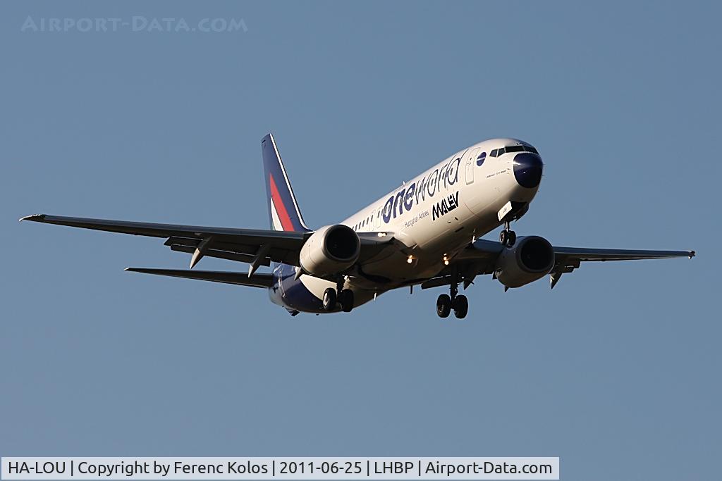 HA-LOU, 2005 Boeing 737-8Q8 C/N 30684, Ferihegy