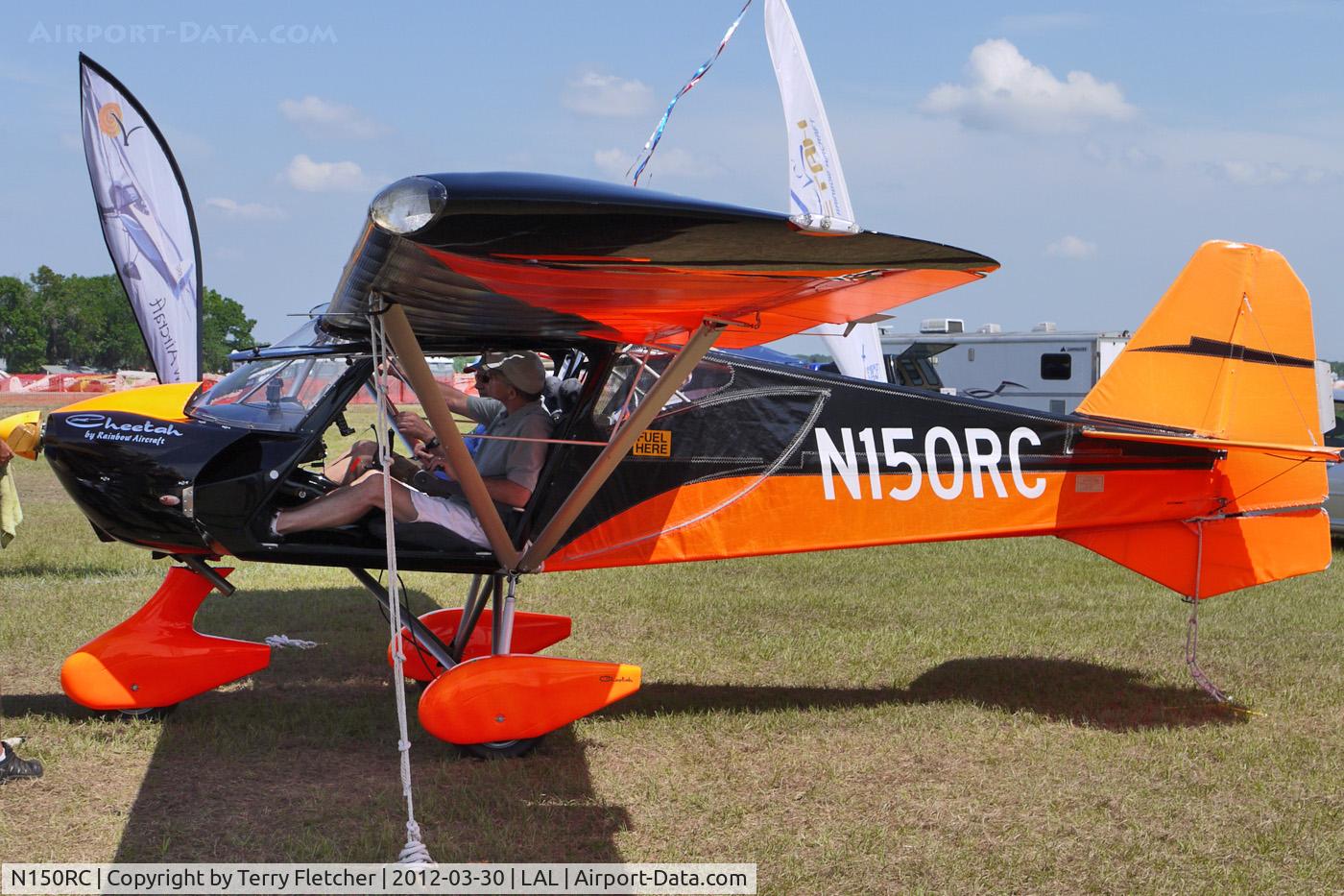 N150RC, Rainbow Aircraft Cheetah XLS C/N CH091, At 2012 Sun N Fun
