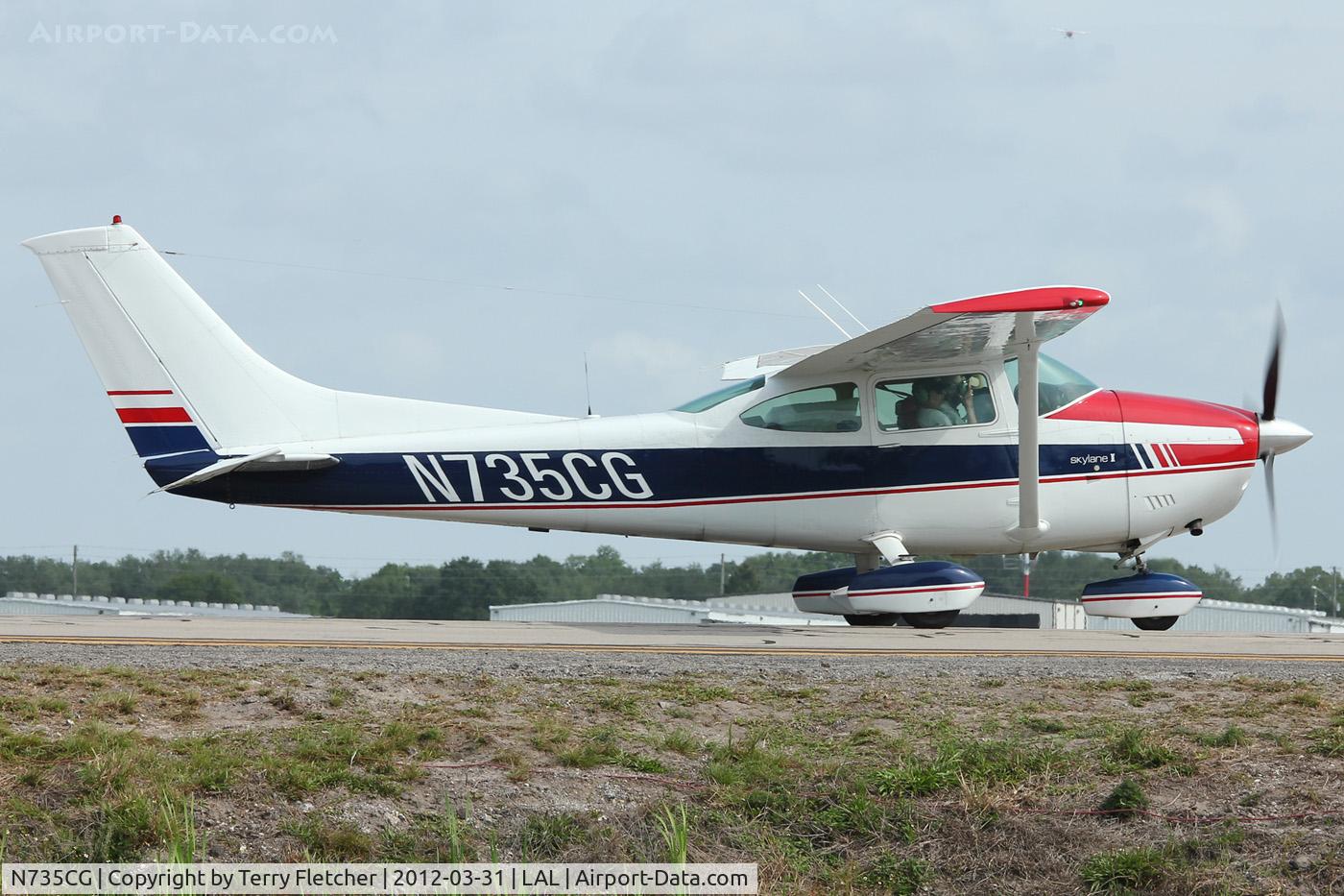 N735CG, 1976 Cessna 182Q Skylane C/N 18265314, At 2012 Sun N Fun