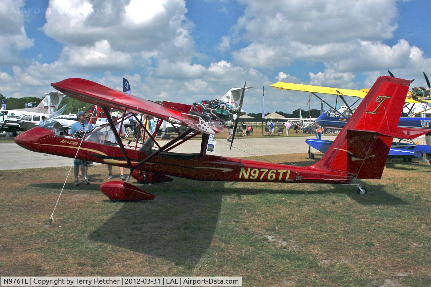 N976TL, 1999 Leza-Lockwood Air Cam C/N AC034, At 2012 Sun N Fun
