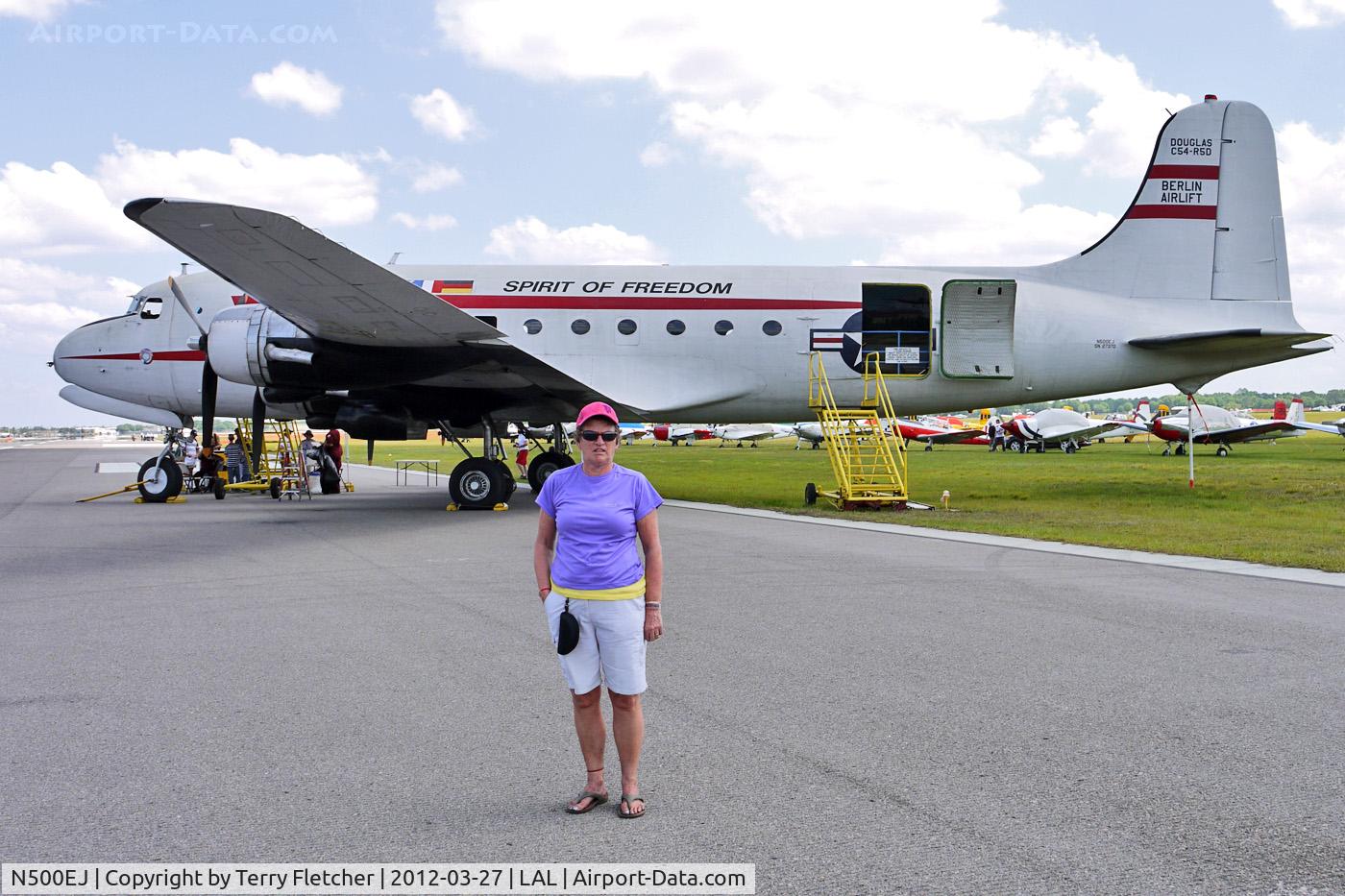 N500EJ, 1945 Douglas C-54E Skymaster (DC-4A) C/N DO316, At 2012 Sun N Fun
