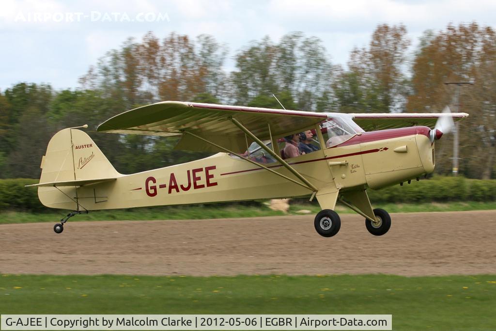 G-AJEE, 1946 Auster J-1 Autocrat C/N 2309, Auster J-1S Autocrat at Breighton Airfield's 2012 May-hem Fly-In.