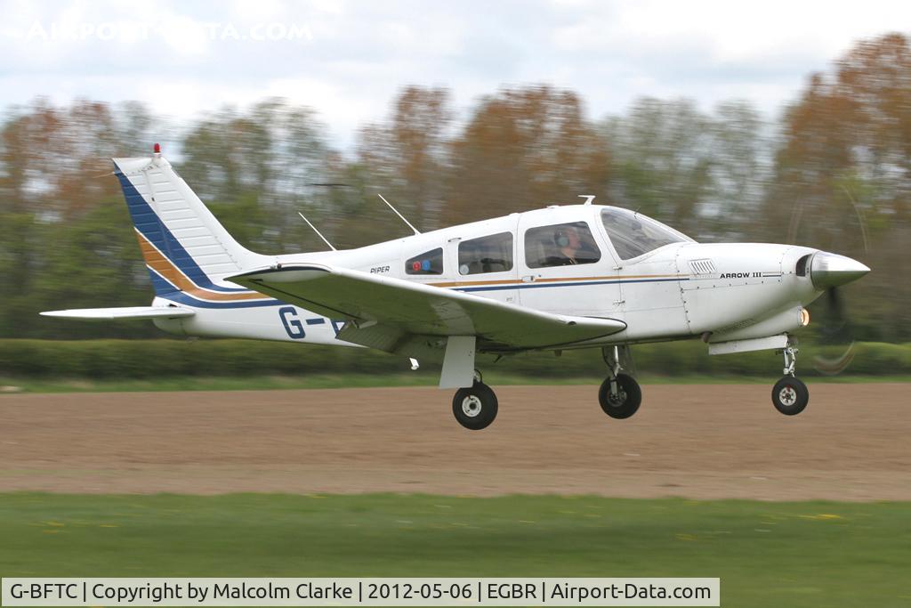 G-BFTC, 1978 Piper PA-28R-201T Cherokee Arrow III C/N 28R-7803197, Piper PA-28R-201T Turbo Cherokee Arrow III at Breighton Airfield's 2012 May-hem Fly-In.