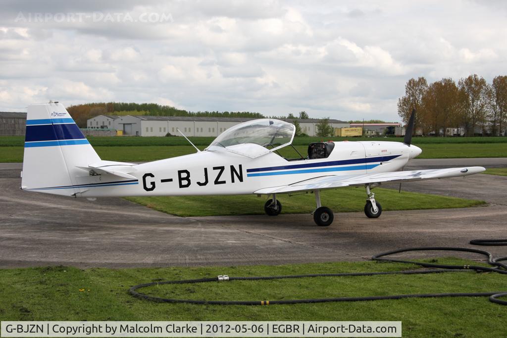 G-BJZN, 1982 Slingsby T-67A Firefly C/N 1997, Slingsby T-67A at Breighton Airfield's 2012 May-hem Fly-In.