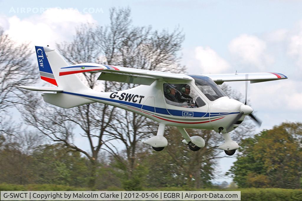 G-SWCT, 2008 Flight Design CTSW C/N 07.11.05, Flight Design CTSW at Breighton Airfield's 2012 May-hem Fly-In.