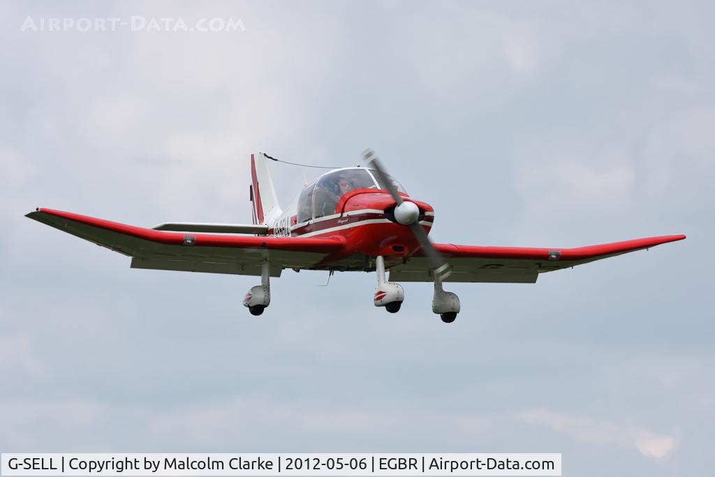 G-SELL, 1976 Robin DR-400-180 Regent Regent C/N 1153, Robin DR-400-180 Regent at Breighton Airfield's 2012 May-hem Fly-In.