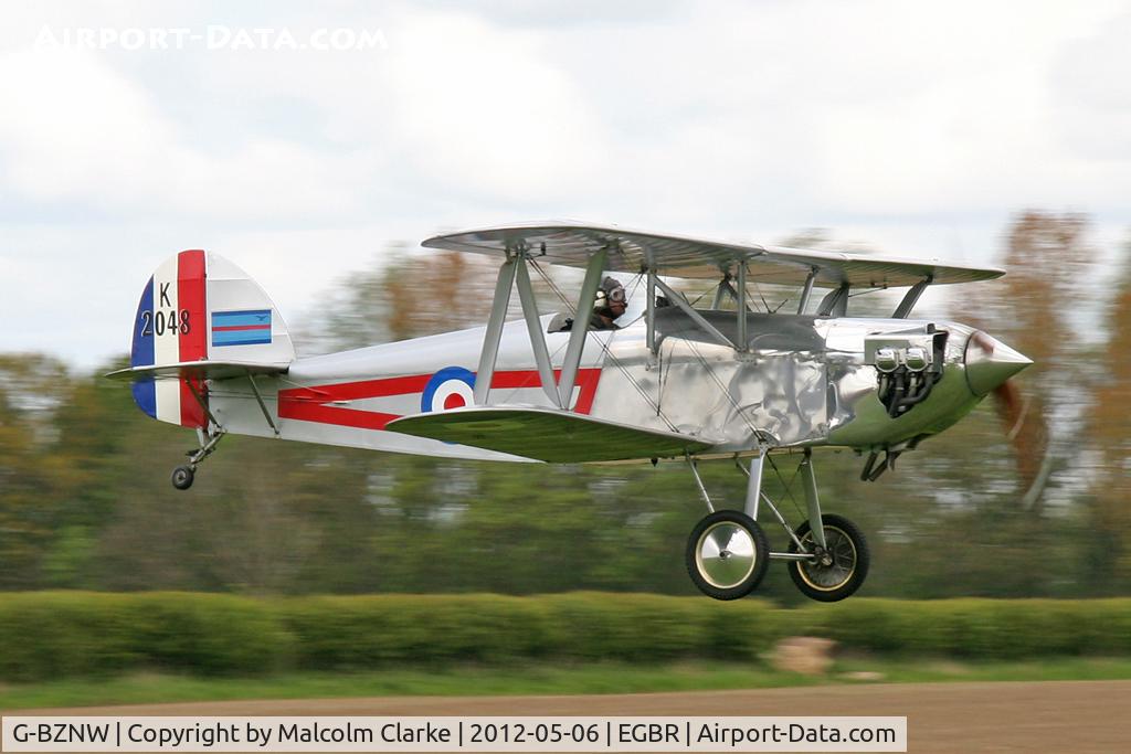G-BZNW, 2003 Isaacs Fury II C/N PFA 011-13402, Isaacs Fury II at Breighton Airfield's 2012 May-hem Fly-In.