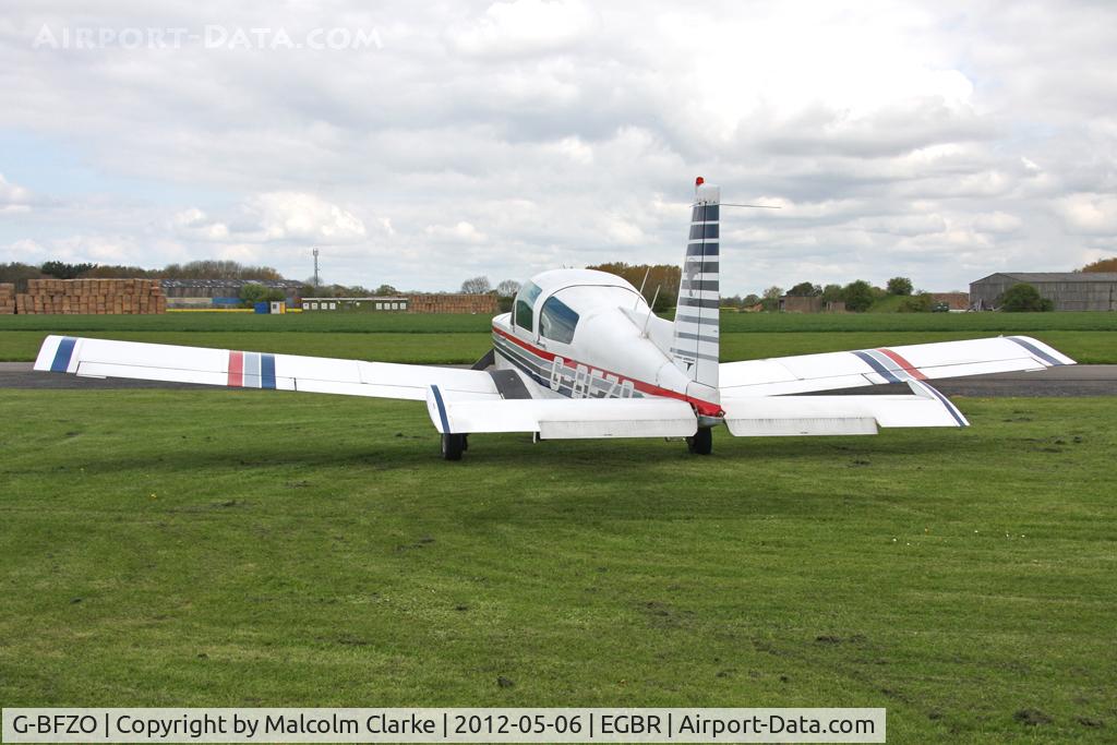 G-BFZO, 1978 Grumman American AA-5A Cheetah C/N AA5A-0697, Grumman American AA-5A at Breighton Airfield's 2012 May-hem Fly-In.