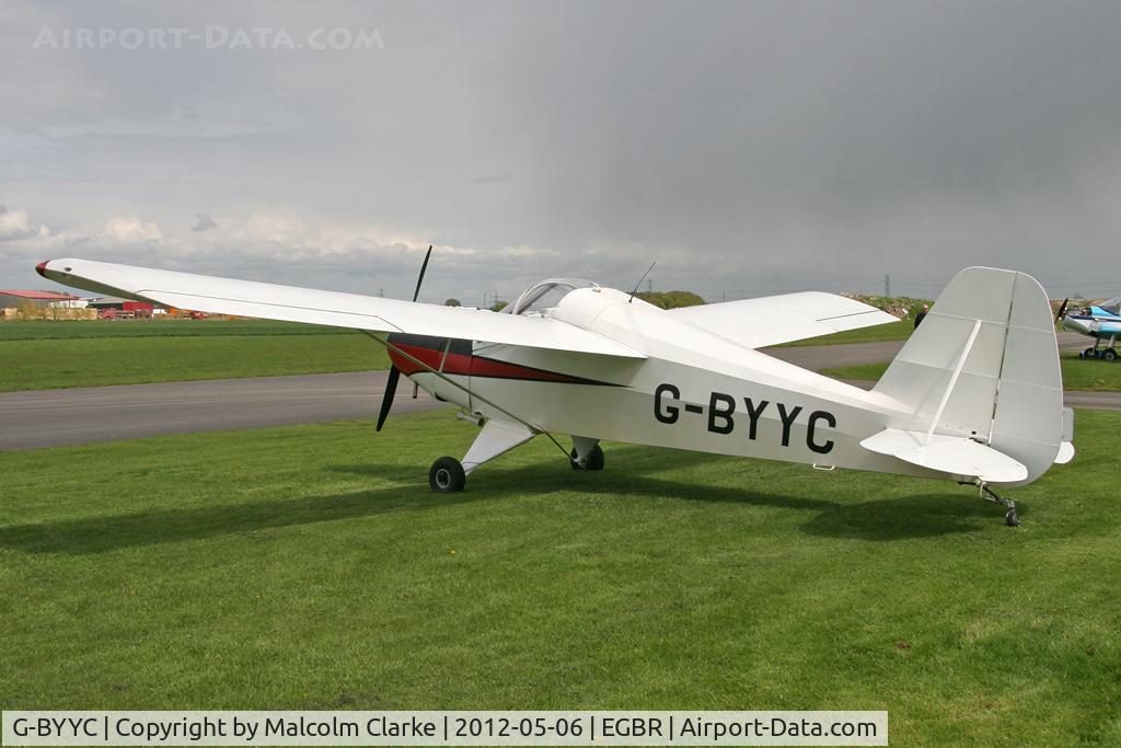 G-BYYC, 2000 Hapi Cygnet SF-2A C/N PFA 182-12311, Hapi Cygnet SF-2A at Breighton Airfield's 2012 May-hem Fly-In.