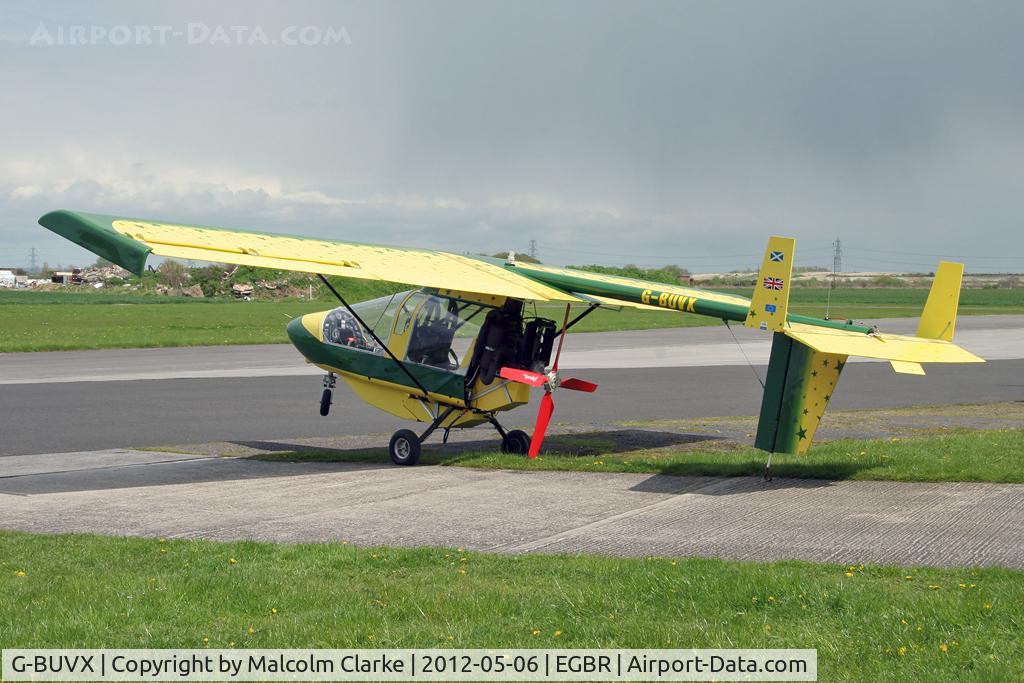 G-BUVX, 1994 CFM Streak Shadow C/N PFA 206-12410, CFM Streak Shadow at Breighton Airfield's 2012 May-hem Fly-In.
